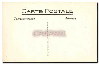 Veilles-les-Roses — Widok domów i chat na plaży — wydawca Vécoroir Réunis, 44 rue Le Tellier, Paryż — Rewers
