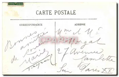 Rouen — Katedra i nabrzeża — LL. — Rewers
