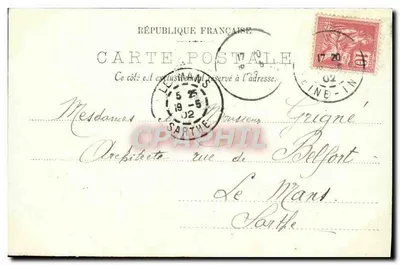 Rouen — A Sena e os Quais — LL. n°29 — Verso