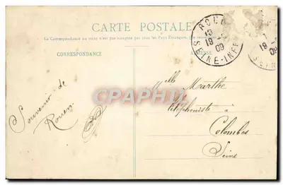 Pamiętnik z Rouen — C.V. — wydawca nie widoczny — Rewers
