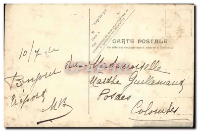 Le Tréport — Ratusz — V.P. Paris Nr 9 — Rewers