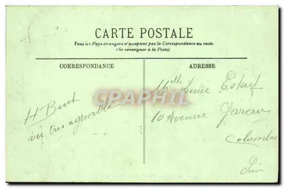 Sainte-Adresse — A Rota dos Faróis e Le Havre — LL. n°623 — Verso