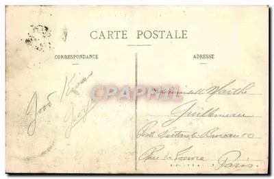 Toul - El Campo de Bois-l'Évêque, asignado a los disparos de las 11e y 39e Divisiones de Infantería — editor: Verdalle y Briquet, Toul - Reproducción prohibida — Reverso