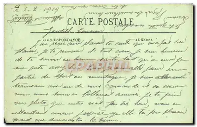 Gérardmer — Uitzicht op het meer — LL, n°51 — Achterkant