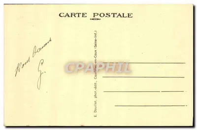 热米耶日（塞纳-因夫省）——圣热米耶修道院——铁制水井——E. Douillet 摄影-出版，Caudébec-en-Caux — 背面