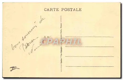 Rouen - A Grande Relógio — editor Cartes 'A Grande Relógio' n°458 — Verso
