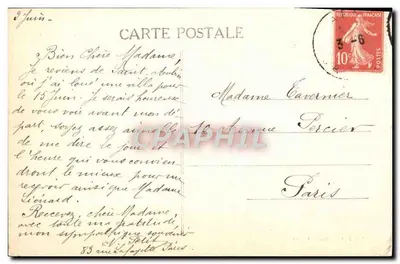 Caen — Prefektura — M. C. F. L. Paris-Meudon n°244 — Rewers