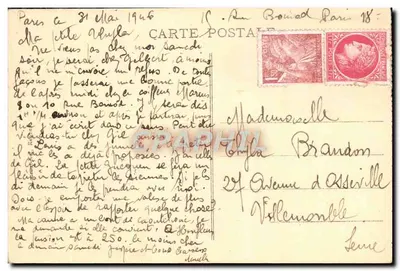 LE MONT-ST-MICHEL — Zamek i Bastion Wschodni — Audiaipen & Tairnols, n° 485 — Rewers