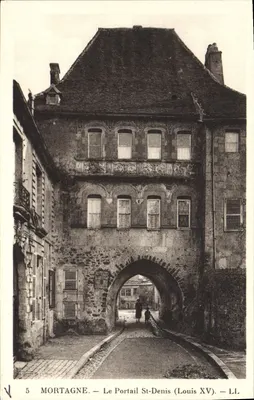 Mortagne — O Portal de São Denísio (Luís XV) — LL