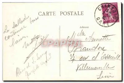 Chambois (Orne) — O Donjon (século XII) — Bolfin, editor Argentan — Verso