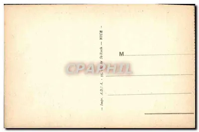 Marseille — De Haven en de Heilige Maria van de Wachtpost — Uitgever: Impr. A.D.I.A. St-Roch — Achterkant
