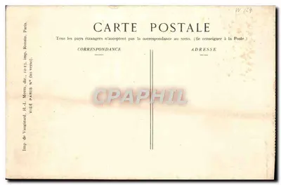 Ruïnes van Revigny — Oorlog 1944-45 — Ed. Pays de France, n° 122 — Achterkant
