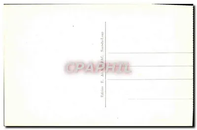 O Túnel do Saut du Loup — A.M. — Edição F. ALM - RAC — Verso