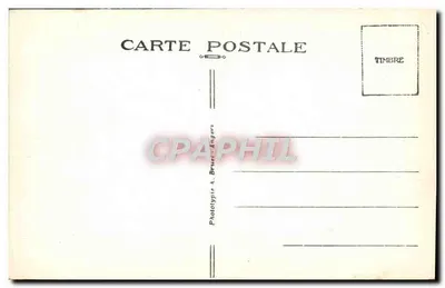 Le Croisic (L.-I.) — Falowanie morza na skałach Grande Côte — A. B. — Rewers