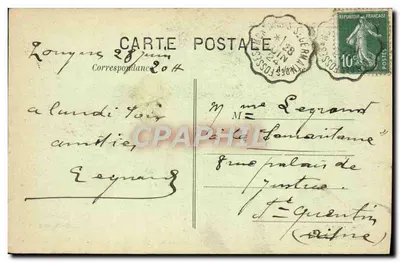 Lenda de Saint-Saulge — A festa do 14 de julho — Coleção Roubé — Verso
