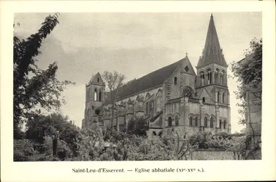Saint-Leu-d'Esserent — Igreja abacial (séculos XI a XV)