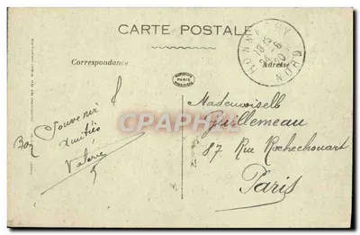 LILLE — Pomnik Losousseau — wydawca La Pradelle, nr 2082 — Rewers