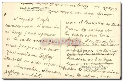 Wyspa Noirmoutier — Las Chaize — Ramuntcho — Rewers