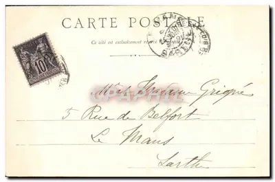 Vue Panorâmica de LAVARDIN — editor L. Lévy, Paris, n° série não visível — Verso