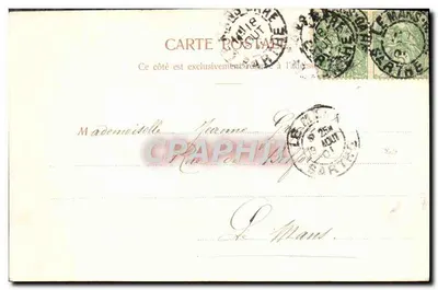 Le Mans — Katedra Notre-Dame de la Couture — A. Bienaimé - Wydawca — Rewers