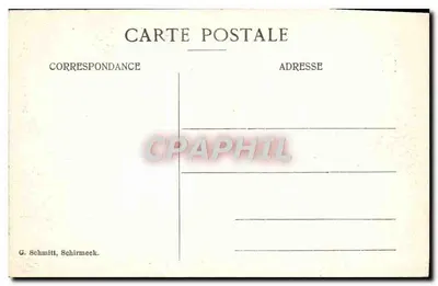 Most nad strumieniem — Wosgi — Souvenir des Vosges — Rewers