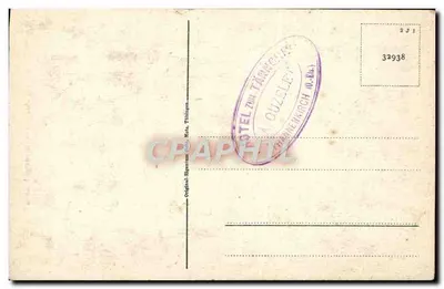 Ruínas de Gliersberg i. Els. — Ruína sobre rochedo — editor não identificado, número de série não visível — Verso