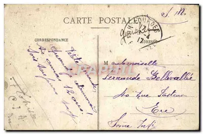 Lourdes — Bazylika, widok z Zamku Wzgórz — Pyrenées, n°9 — Rewers