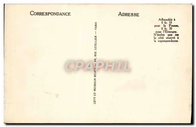 Vichy — O Casino — LL — Verso