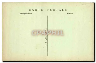Malmaison (S.-et-O.) — La Cámara de la Emperatriz Joséphine — A. P. — Reverso