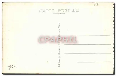 Argel — Vista geral, tomada da baía — Edição La Cigogne, 20, rue Carnot, Argel — Verso