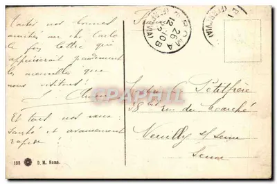 Rzym — Arcus Septimii Severi i kolumny świątyni Saturna — D.M. Rzym, nr 138 — Rewers