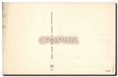 Villa Rothschild — Königstein i. Taunus — Ludwig Klement, Frankfurter M. Fotograf. Druck u. Verlag — Verso