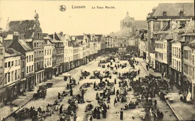 Louvain — Le Vieux Marché — Éditeur Neils, Série 36, N° 7