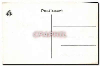Leuven — Margaretaplats i Poczta — wydawca B.S. (logo trójkąta) — Rewers