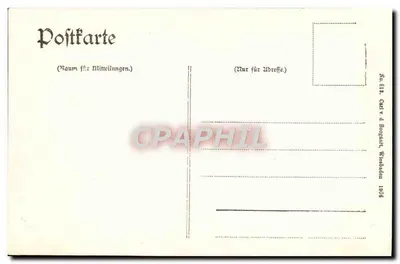 Wiesbaden — Parte no Nerotal com Beausite e Nerobergbahn — Carte d'Boogkurt, n° 618 — Verso
