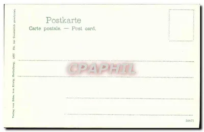 Castelo de Sooneck — Rio Reno — editor Heidelberg — Verso