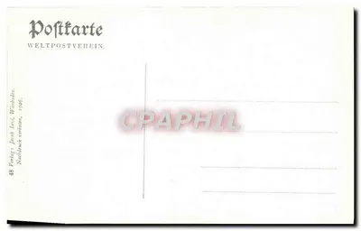 Wiesbaden, Grecka Kaplica (II) — wydawca Jacob Levi, Wiesbaden — Rewers