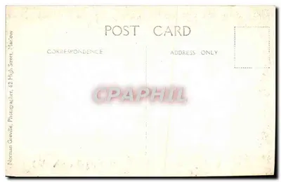 Manoir de Marlow — ogólny widok — Norman Grewille, fotograf, 62 High Street, Marlow — Rewers