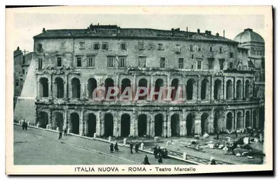 Rzym — Teatro Marcello — wydawca Italia Nuova, numer serii nie widoczny