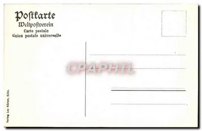 Cöln a. Rh. — Bohnzollernring — Verlag Leo Kürten, Cöln — Verso
