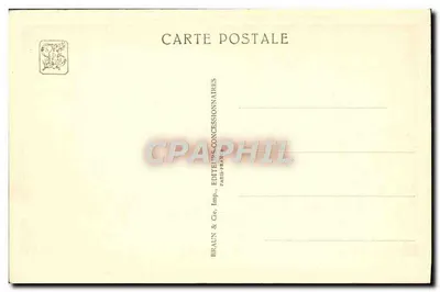Urso branco em um paisagem do Groenlândia no Pavilhão da Dinamarca — Exposição Colonial Internacional — Paris 1931 — n° 459 — Verso