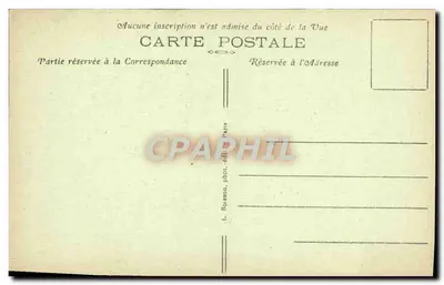 Szpital Wojskowy Val-de-Grâce — Paryż — wydawca L. Boisson, numer seryjny nieczytelny — Rewers