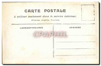 Paris inundado (janeiro de 1910) — Quai dos Grands-Augustins — editor não identificado — Verso
