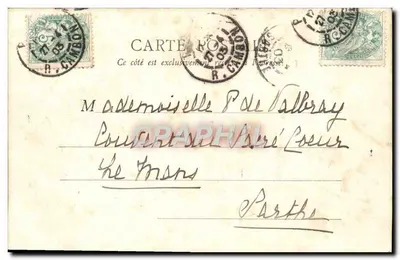 Paris — Square Saint-Pierre — B.F. Paris n°185 — Verso