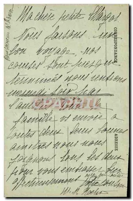 Parigi - Palazzo del Luxembourg - I Giardini — editore L'Abéitie, n° 107 — Verso