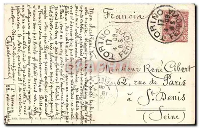 Turim - Monumento ao Príncipe Amedeo de Saboia (Escultor Calandra) — n° 4548 — Verso