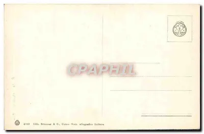 Aosta - Igreja de S. Orso — editor Brunner & C., Como — Verso