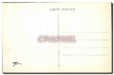 Deauville, a Praia das Flores — Vista geral — edição La Cigogne, Deauville — Verso