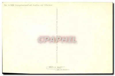 Giganci Alp — Jungfrau i Silberhorn — Thür-Ögeren, Szwajcaria — Rewers