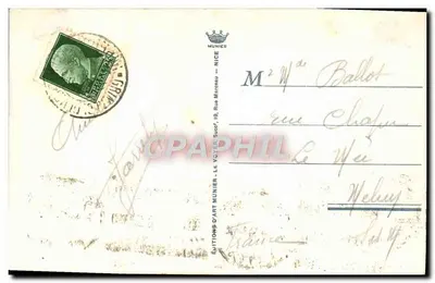 Grimaldi-Ventimiglia — Fronteira Italiana - Ponte San-Luigi — Éditions d'Art Munier — Verso